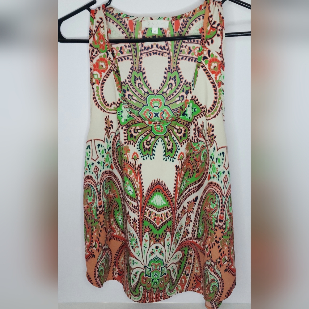 Glam Multicolor Bohemian Blouse